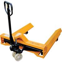 Transpalette pour mat&eacute;riaux en rouleaux, Acier, 48" lo x 7,5" la, Capacit&eacute; 4000 lb MAS Chibougamau
