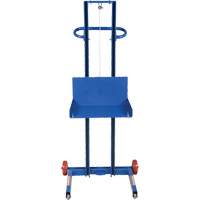 Plateforme &eacute;l&eacute;vatrice &agrave; profil bas pour charge l&eacute;g&egrave;re, M&eacute;canisme Treuil manuel, Capacit&eacute; de 400 lb, Levage max de 55" MAS Chibougamau
