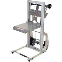 Appareil de levage portatif en aluminium, M&eacute;canisme Pompe au pied, Capacit&eacute; de 200 lb, Levage max de 61" MAS Chibougamau