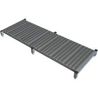 Plateforme de travail en une &eacute;tape &agrave; hauteur r&eacute;glable, 24" la x 71" pr, Capacit&eacute; de 800 lb, Enti&egrave;rement soud&eacute; MAS Chibougamau