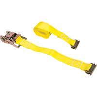 Ratchet Strap, E-Track System, 2" W x 12' L, 1333 lbs. (605 kg) Working Load Limit MAS Chibougamau