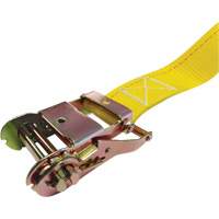 Ratchet Strap, E-Track System, 2" W x 12' L, 1333 lbs. (605 kg) Working Load Limit MAS Chibougamau