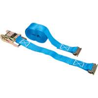 Ratchet Strap, E-Track System, 2" W x 20' L, 1333 lbs. (605 kg) Working Load Limit MAS Chibougamau