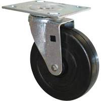 Platform Truck Rubber Swivel Caster MAS Chibougamau