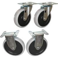 Flat Shelf Cart Caster Kit MAS Chibougamau