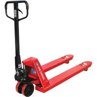 Transpalette avec roues en polyur&eacute;thanne, Acier, 48" lo x 27" la, Capacit&eacute; 5500 lb MAS Chibougamau