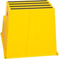 Industrial Step Stool, 2 Steps, 26" x 22-7/16" x 19-11/16" High MAS Chibougamau