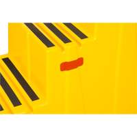 Escabeau industriel, 3 marches, 34-13/16" x 22-7/16" x Hauteur 28-1/2" MAS Chibougamau