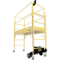 Syst&egrave;me de motorisation pour &eacute;chafaudage Climb-N-Go MAS Chibougamau