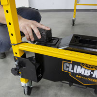 Syst&egrave;me de motorisation pour &eacute;chafaudage Climb-N-Go MAS Chibougamau