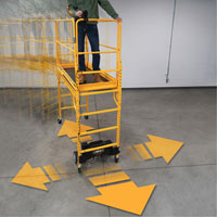 Syst&egrave;me de motorisation pour &eacute;chafaudage Climb-N-Go MAS Chibougamau