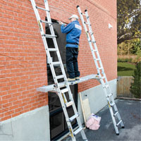 Planche de travail t&eacute;lescopique, 204" la x 12" pr, Capacit&eacute; de 250 lb, D&eacute;mont&eacute; MAS Chibougamau