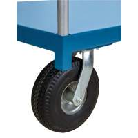 Heavy-Duty Platform Truck, 48" L x 24" W, 1200 lbs. Capacity, Flat Free Casters MAS Chibougamau