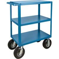 Outdoor Shelf Cart, 3 Tiers, 18" W x 39" H x 33" D, 1200 lbs. Capacity MAS Chibougamau