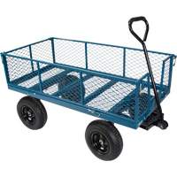 Wagon with Drop Sides, 24" W x 48" L, 800 lbs. Capacity MAS Chibougamau