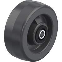 Roues ph&eacute;noliques pleines noires MAS Chibougamau