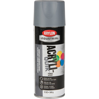 Laque industrielle Acryli-Quik, Gris, Tr&egrave;s mat, 12 oz, Canette a&eacute;rosol MAS Chibougamau