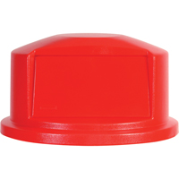 Couvercles ronds Brute, Couvercle bomb&eacute;, Plastique/Poly&eacute;thyl&egrave;ne, Convient aux contenants 22" dia. MAS Chibougamau