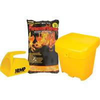 Ensemble de produit de d&eacute;glaçage intense Firestorm avec 56 sacs, Sac, 44 lb (20 kg), Point de fonte -32°C (-25°F) MAS Chibougamau