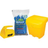 Ensemble d'aide &agrave; la traction LavaGrip avec 77 sacs, Taille du conteneur 35,3 lb (16 kg), Sac MAS Chibougamau