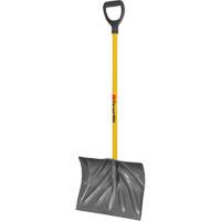 Pelle &agrave; grattoir Pro, Lame Polypropyl&egrave;ne, Largueur 18", Manche Prise en D MAS Chibougamau