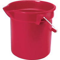 Seau Brute, Capacit&eacute; de 3.5 gal. US (14 pintes), Rouge MAS Chibougamau