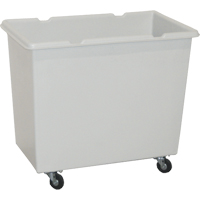 Mini Starcart Box Truck, Polyethylene, 33" L x 19" W x 28" H, 6 cu. ft. Volume, 200 lbs. Capacity MAS Chibougamau