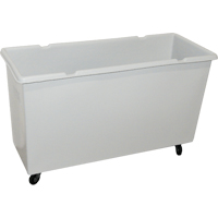 Mini Starcart Box Truck, Polyethylene, 48" L x 19" W x 28" H, 9 cu. ft. Volume, 300 lbs. Capacity MAS Chibougamau