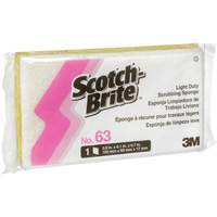 Scotch-Brite Light-Duty Scrub Sponge, Cellulose/Scrubbing, 3-1/2" W x 6" L MAS Chibougamau