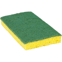 Scotch-Brite Medium Duty Scrub Sponge, Scrubbing, 3-3/5" W x 6-1/10" L MAS Chibougamau