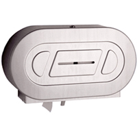 Twin Jumbo Toilet Paper Dispenser, Multiple Roll Capacity MAS Chibougamau