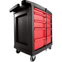 5-Drawer Mobile Work Centre, Plastic Surface MAS Chibougamau