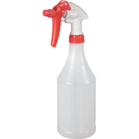 Round Spray Bottle with Trigger Sprayer, 24 oz. MAS Chibougamau