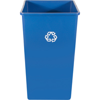 Recycling Station Container , Bulk, Plastic, 35 US gal. MAS Chibougamau
