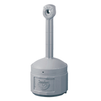 Smokers Cease-Fire&reg; Cigarette Butt Receptacle, Free-Standing, Plastic, 4 US gal. Capacity, 38-1/2" Height MAS Chibougamau