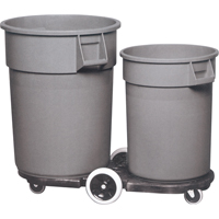 Socle roulant Tandem Brute, Noir MAS Chibougamau