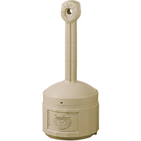 Smokers Cease-Fire&reg; Cigarette Butt Receptacle, Free-Standing, Plastic, 1 US gal. Capacity, 30" Height MAS Chibougamau