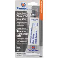 Scellant adh&eacute;sif RTV, 80 ml, Tube, Transparent MAS Chibougamau