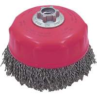 MAXI-CRIMPED Premium Crimped Wire Cup Brush MAS Chibougamau