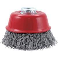 Crimped Cup Brush, 3-1/4", 0.014" Fill MAS Chibougamau
