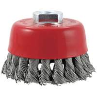 CK3201M14 High Performance Knot Twisted Cup Brush, 3" Dia. MAS Chibougamau