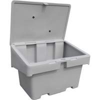 Contenants pour sel & sable SOS, 48" x 33" x 34", 18,5 pi³, Gris MAS Chibougamau