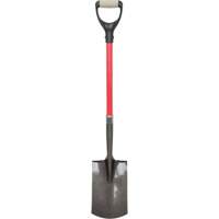 Pelles robustes, Fibre de verre, Lame Acier au carbone, Manche en Prise en D, Longueur 30-1/2" MAS Chibougamau
