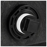 R&eacute;servoir de stockage, 69" p x 63,25" la x 25" h, Capacit&eacute; 2500 lb, Noir MAS Chibougamau