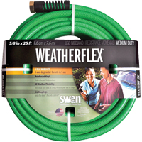 Weatherflex Medium Duty Garden Hoses, Vinyl, 5/8" dia. x 25' MAS Chibougamau