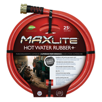 Hot Water Hose, Rubber, 5/8" dia. x 25' L MAS Chibougamau