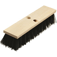 Balai-brosse robuste, 16", Cors&eacute;/Ferme, Soies Polypropyl&egrave;ne MAS Chibougamau