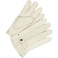 Gants classiques de cordeur, 10, Paume Cuir fleur de vache MAS Chibougamau