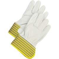 Classic Fitter Gloves, Large, Grain Cowhide Palm, Fleece Inner Lining MAS Chibougamau