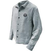 Veste de soudeur, Cuir, 2T-Grand, Gris MAS Chibougamau